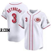 Matt Reynolds Men's Cincinnati Reds White Limited Home Jersey