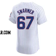 Matt Swarmer Men's Chicago Cubs White Elite Home Jersey