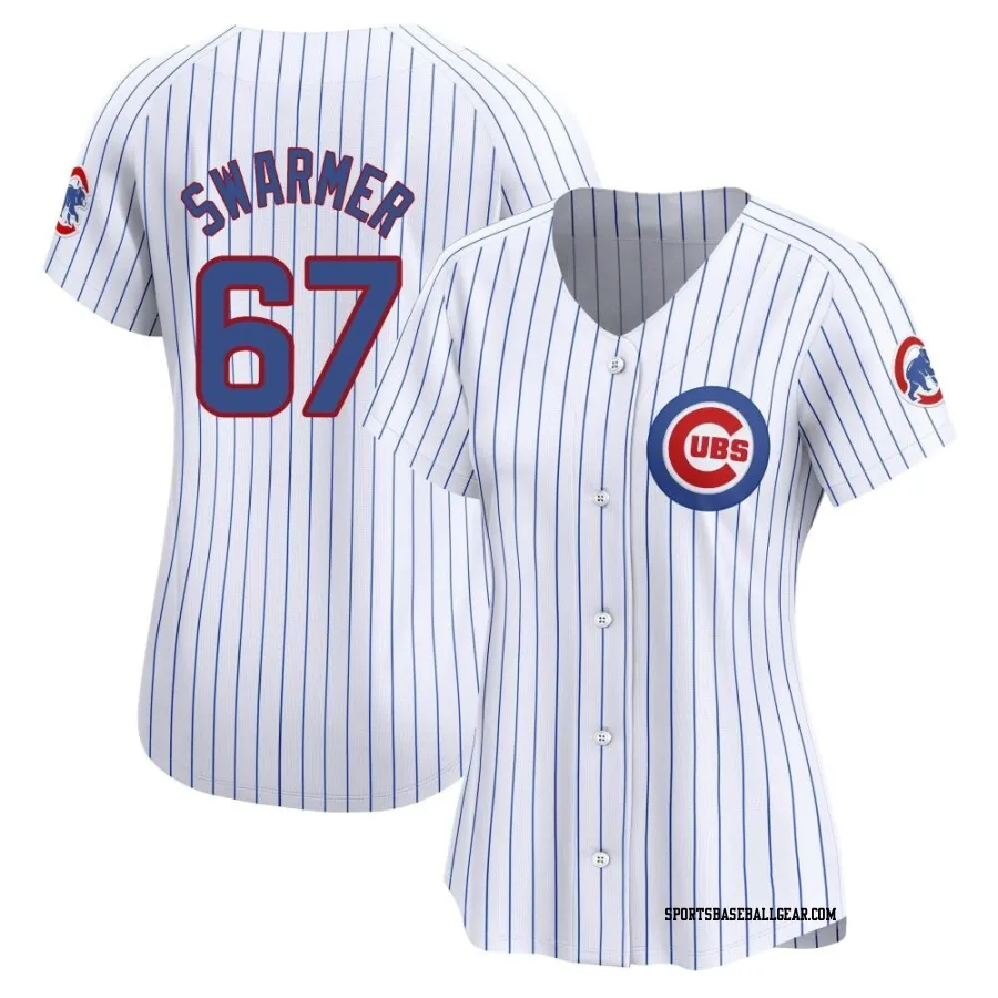 Matt Swarmer Women's Chicago Cubs White Limited Home Jersey