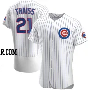 Matt Thaiss Men's Chicago Cubs White Authentic Home Jersey