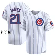 Matt Thaiss Men's Chicago Cubs White Limited Home Jersey