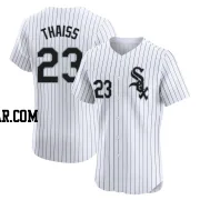 Matt Thaiss Men's Chicago White Sox White Elite Home Jersey