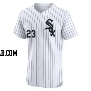 Matt Thaiss Men's Chicago White Sox White Elite Home Jersey