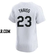 Matt Thaiss Men's Chicago White Sox White Elite Home Jersey