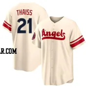 Matt Thaiss Youth Los Angeles Angels Cream Replica 2022 City Connect Jersey