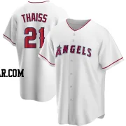 Matt Thaiss Youth Los Angeles Angels White Replica Home Jersey