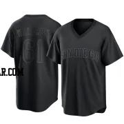 Matt Waldron Men's San Diego Padres Black Replica Pitch Fashion Jersey