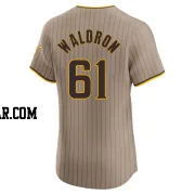 Matt Waldron Men's San Diego Padres Brown Elite Alternate Jersey