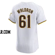 Matt Waldron Men's San Diego Padres White Elite Home Jersey