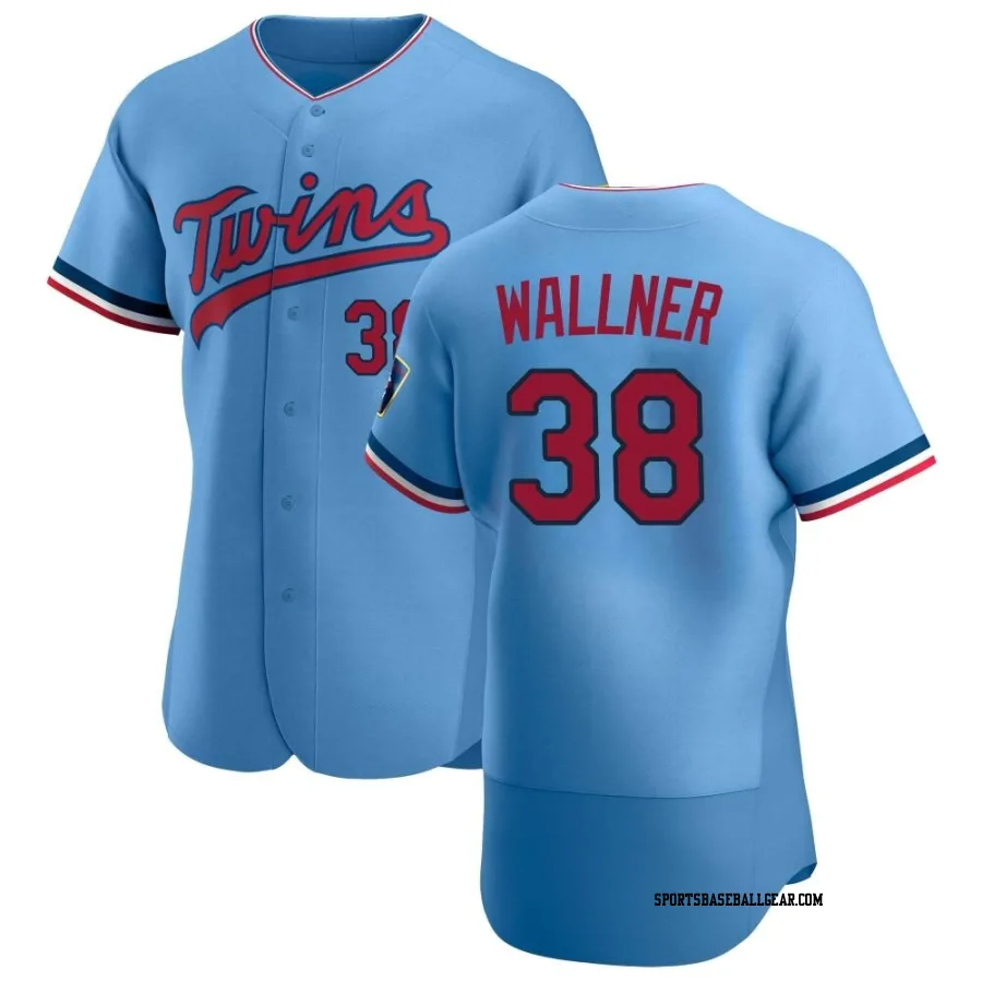 Matt Wallner Men's Minnesota Twins Light Blue Authentic Alternate Jersey