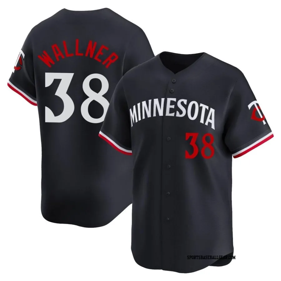 Matt Wallner Youth Minnesota Twins Navy Limited Alternate Jersey