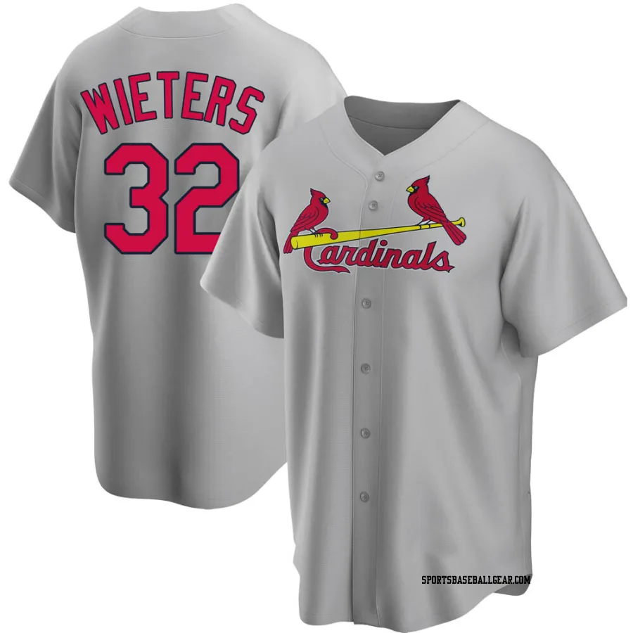 Matt Wieters Youth St. Louis Cardinals Gray Replica Road Jersey