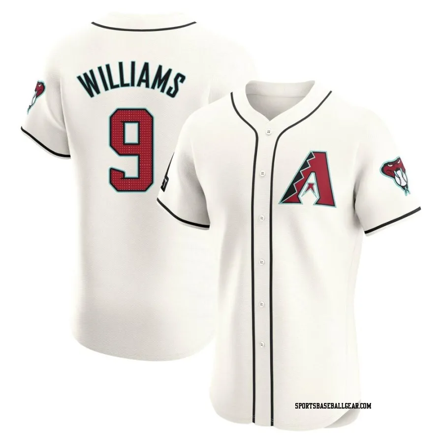 Matt Williams Men's Arizona Diamondbacks Cream Elite Home Patch Jersey