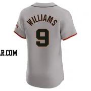 Matt Williams Men's San Francisco Giants Gray Elite Road Jersey