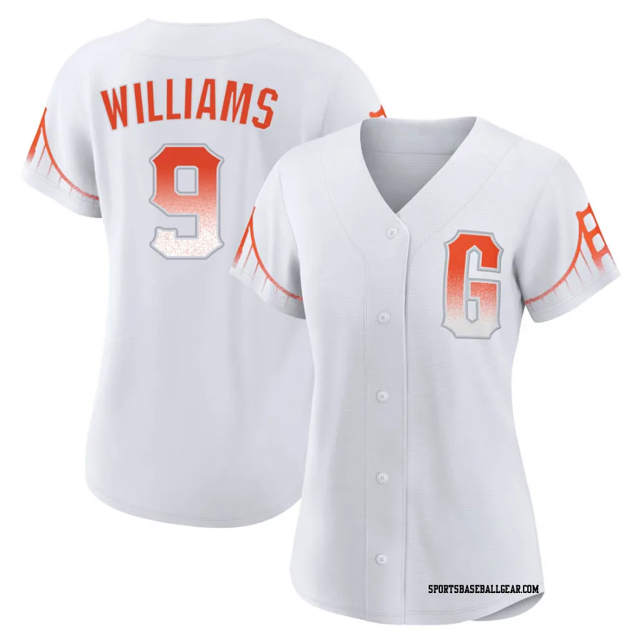 Matt Williams Women's San Francisco Giants White Authentic 2021 City Connect Jersey