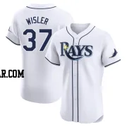 Matt Wisler Men's Tampa Bay Rays White Elite Home Jersey