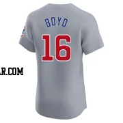 Matthew Boyd Men's Chicago Cubs Gray Elite Road Jersey