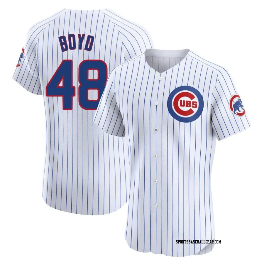 Matthew Boyd Men's Chicago Cubs White Elite Home Jersey