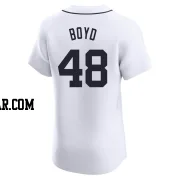 Matthew Boyd Men's Detroit Tigers White Elite Home Jersey