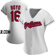 Matthew Boyd Women's Cleveland Guardians White Authentic Home Jersey