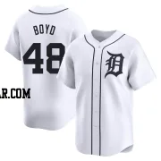 Matthew Boyd Youth Detroit Tigers White Limited Home Jersey