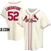 Matthew Liberatore Youth St. Louis Cardinals Cream Replica Alternate Jersey