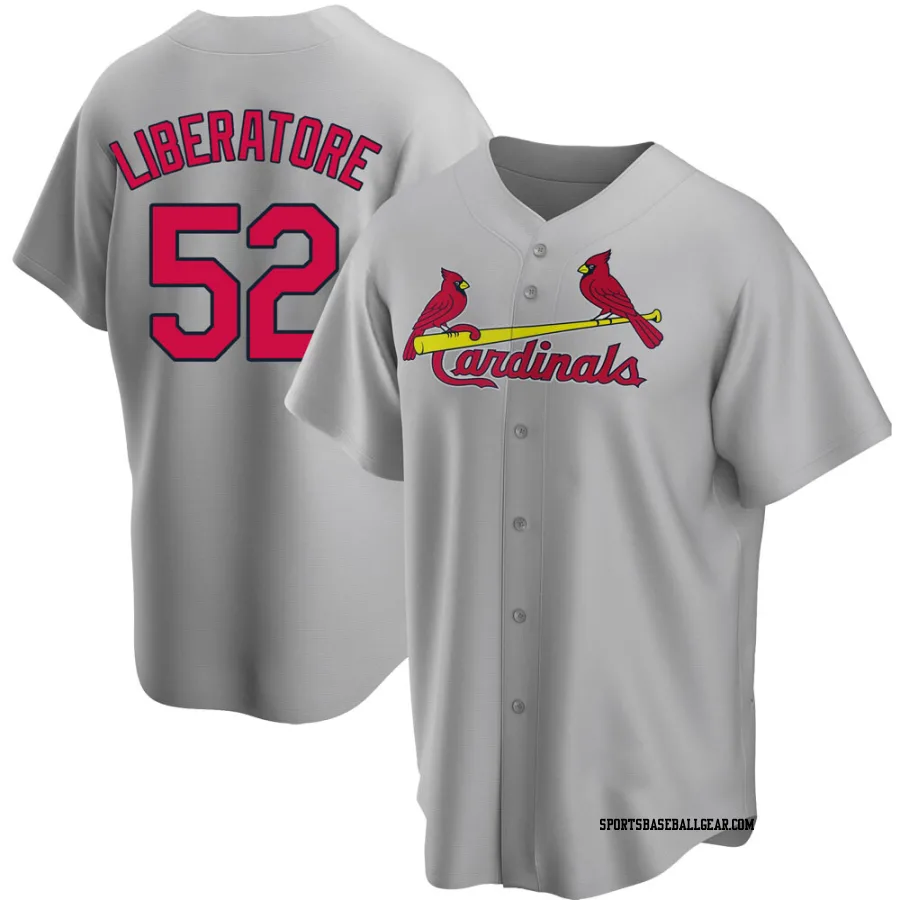 Matthew Liberatore Youth St. Louis Cardinals Gray Replica Road Jersey