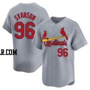 Matthew Svanson Men's St. Louis Cardinals Gray Limited Away Jersey