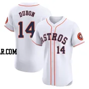 Mauricio Dubon Men's Houston Astros White Elite Home Jersey