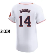 Mauricio Dubon Men's Houston Astros White Elite Home Jersey