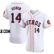 Mauricio Dubon Men's Houston Astros White Elite Home Patch Jersey