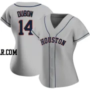 Mauricio Dubon Women's Houston Astros Gray Authentic Road 2020 Jersey