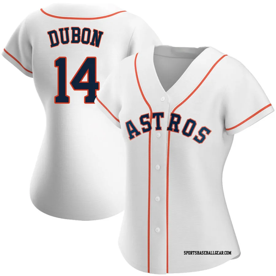 Mauricio Dubon Women's Houston Astros White Authentic Home Jersey