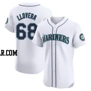 Mauricio Llovera Men's Seattle Mariners White Elite Home Jersey