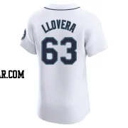 Mauricio Llovera Men's Seattle Mariners White Elite Home Jersey