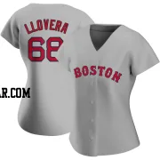 Mauricio Llovera Women's Boston Red Sox Gray Authentic Road Jersey