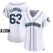 Mauricio Llovera Women's Seattle Mariners White Limited Home Jersey