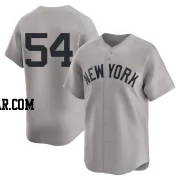 Max Fried Men's New York Yankees Gray Limited Away 2nd Jersey