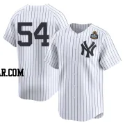 Max Fried Men's New York Yankees White Limited Yankee Home 2nd 2024 World Series Jersey