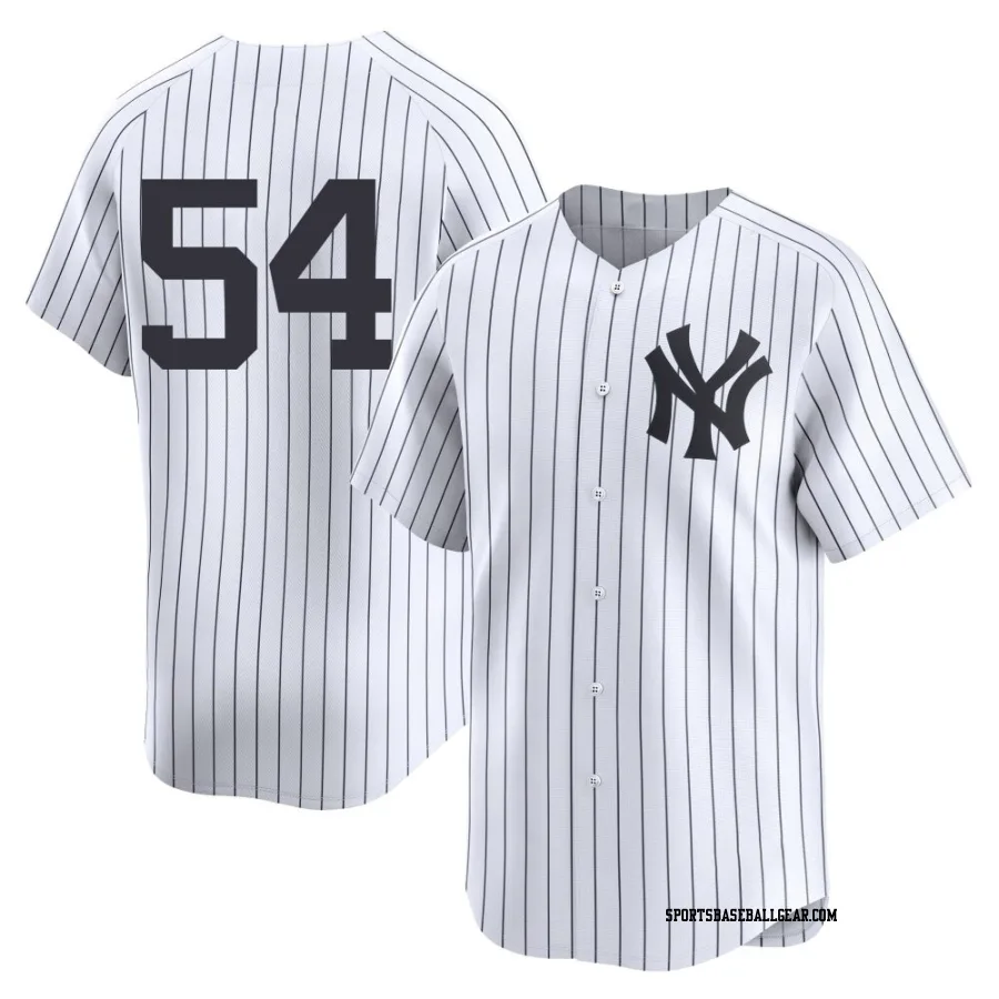 Max Fried Men's New York Yankees White Limited Yankee Home 2nd Jersey