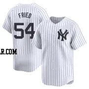 Max Fried Men's New York Yankees White Limited Yankee Home Jersey