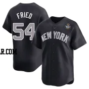 Max Fried Youth New York Yankees Navy Limited Alternate 2024 World Series Jersey