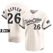 Max Kepler Men's Minnesota Twins Cream Limited Alternate Jersey