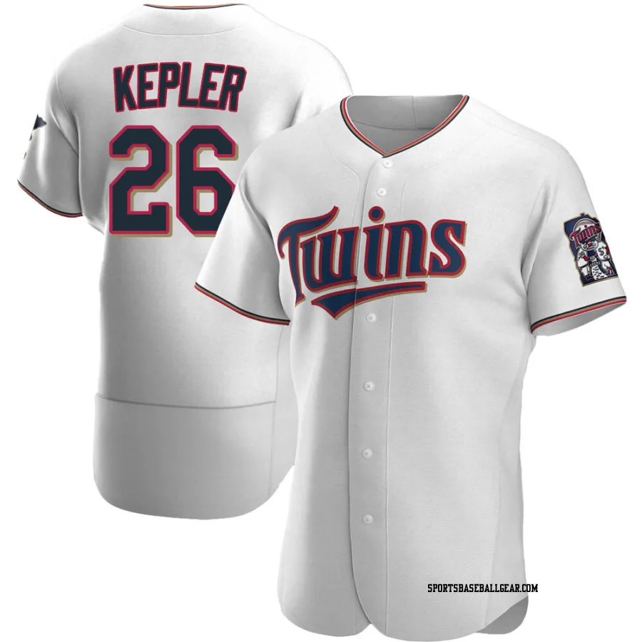 Max Kepler Men's Minnesota Twins White Authentic Home Jersey