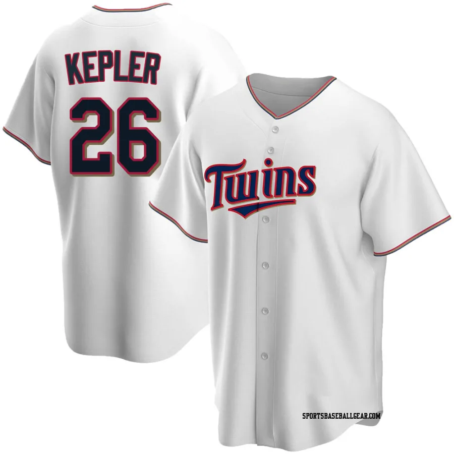 Max Kepler Men's Minnesota Twins White Replica Home Jersey