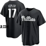 Max Kepler Men's Philadelphia Phillies Black/White Replica Jersey