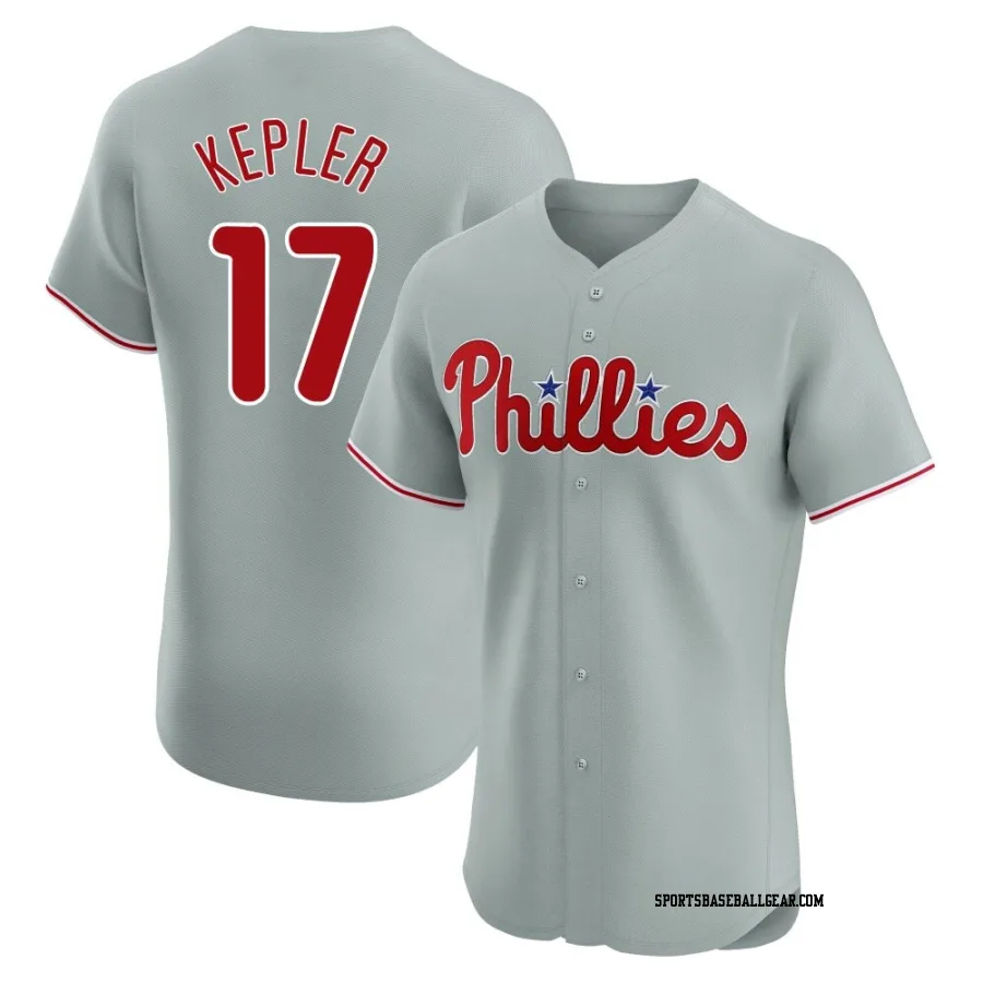 Max Kepler Men's Philadelphia Phillies Gray Elite Road Jersey