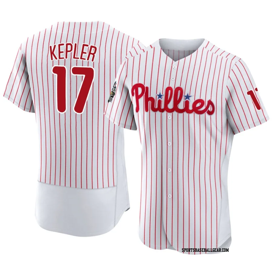 Max Kepler Men's Philadelphia Phillies White Authentic 2022 World Series Home Jersey