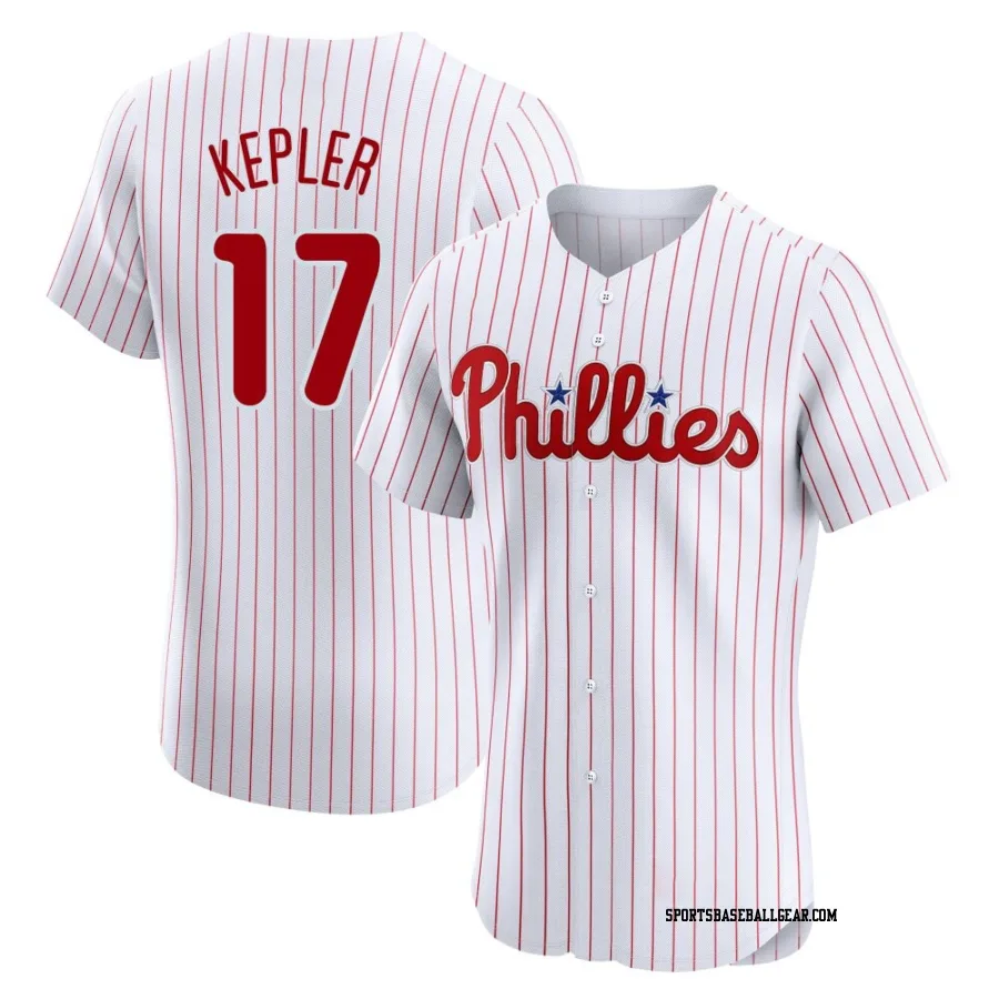 Max Kepler Men's Philadelphia Phillies White Elite Home Jersey