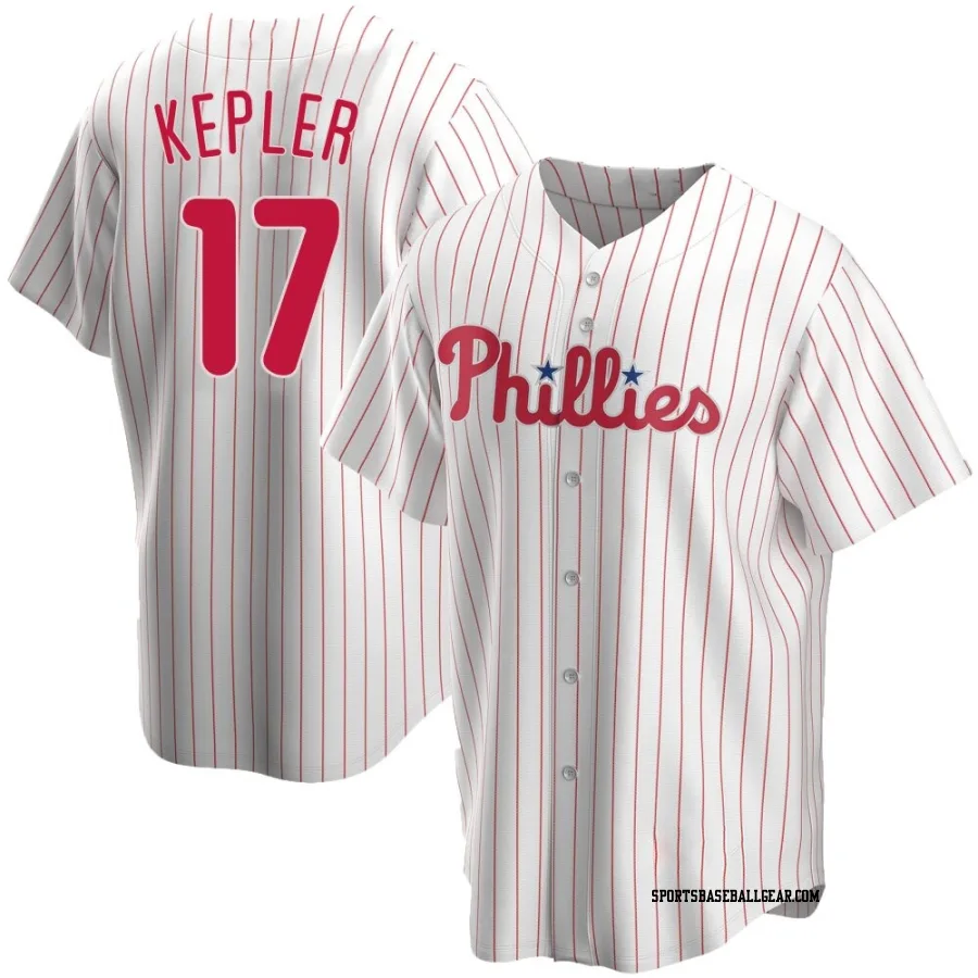 Max Kepler Men's Philadelphia Phillies White Replica Home Jersey